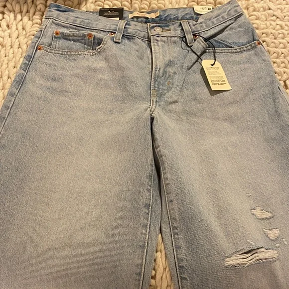 Levi’s XL Straight 27/31 Wide Leg Vintage Wash - Picture 3 of 10